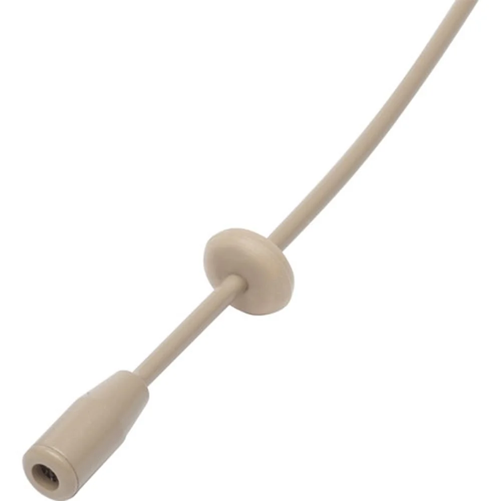 Samson SASE50TX Omnidirectional Earset Condenser Microphone Bundle with 5X Samson Windscreens & Polishing Cloth – 2.5mm Capsule, IP65-Rated, Moisture-Resistant Design (Beige) - Image 4