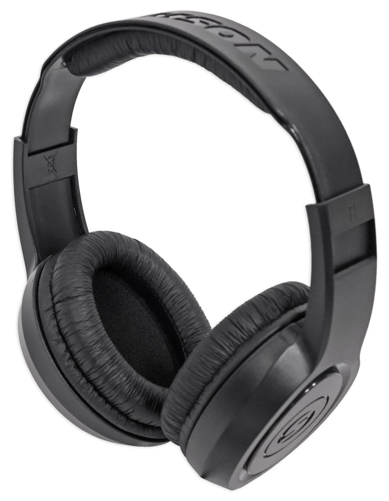 Samson SR350 Over Ear Stereo Headphones, (SASR350),Black - Image 9
