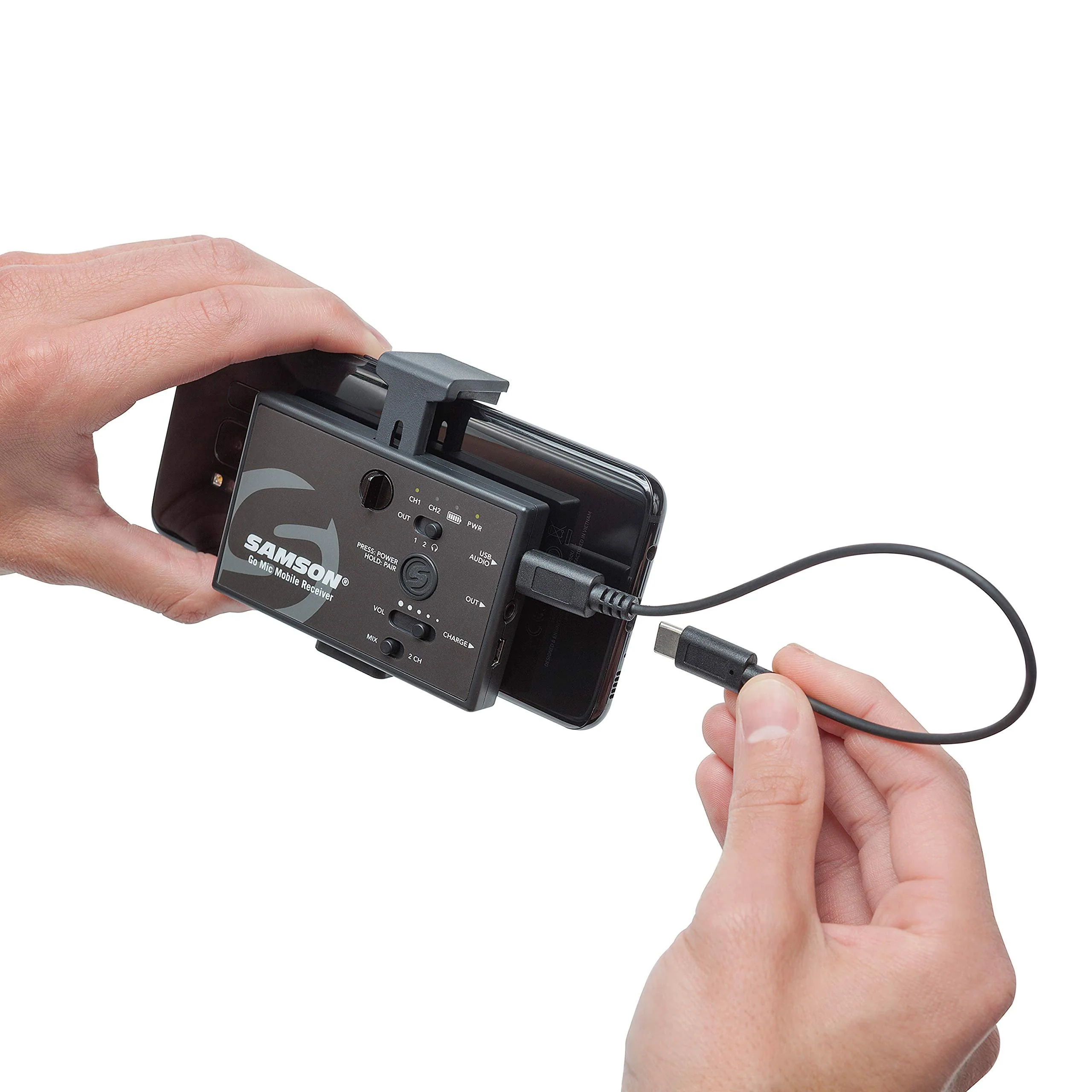 Samson SWGMMSHHQ8 Go Mic Mobile Digital Handheld Wireless System with Q8 Microphone (GMM/HXD2-Q8) - Image 7