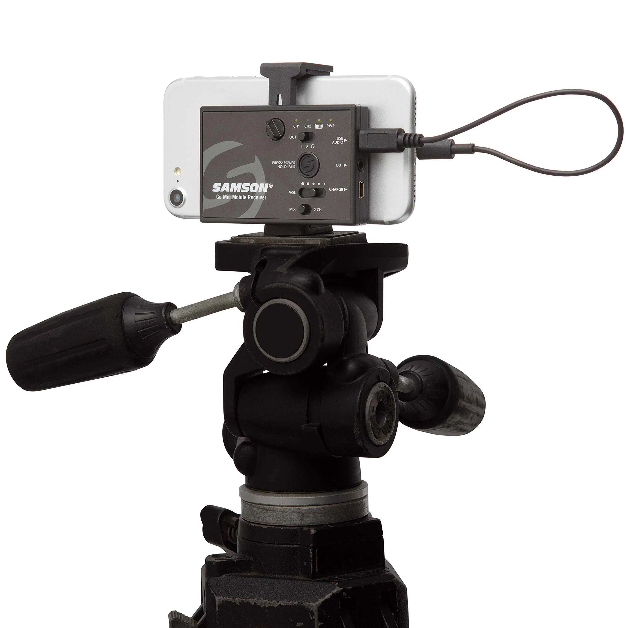 Samson SWGMMSHHQ8 Go Mic Mobile Digital Handheld Wireless System with Q8 Microphone (GMM/HXD2-Q8) - Image 9