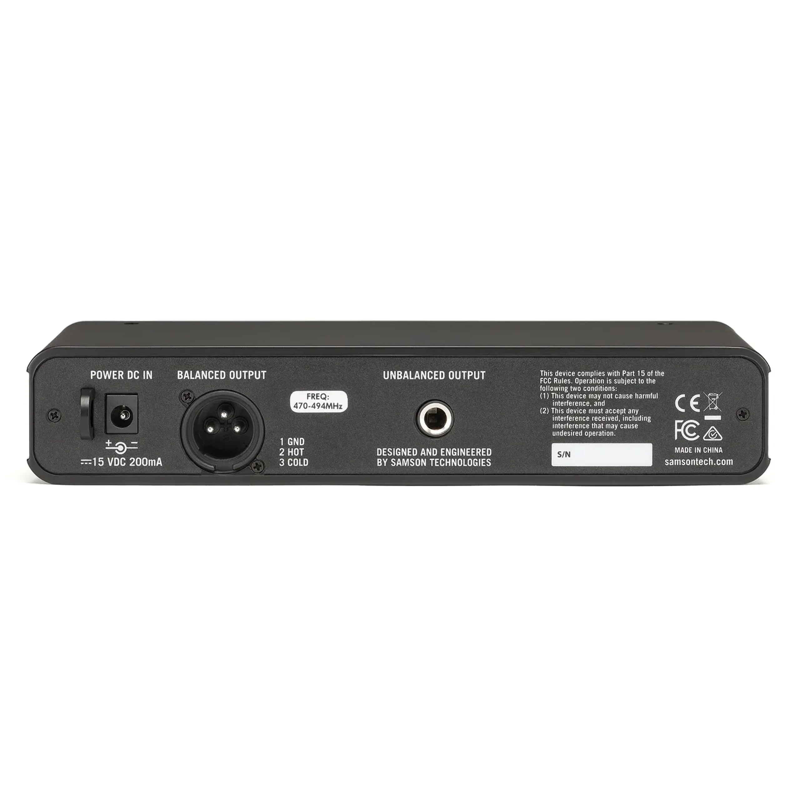 Samson Technologies Concert 88x Handheld Wireless System with Q7 Microphone (D Band), Black Bundle with 5 Windscreens and Instrument Polishing Cloth - Image 4