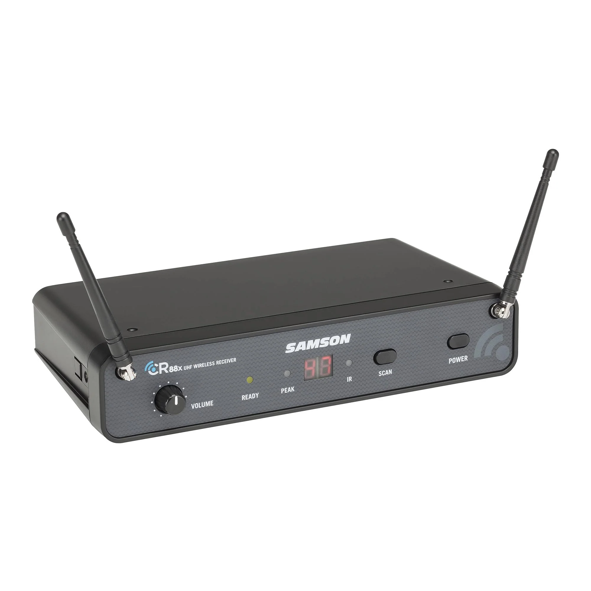 Samson Technologies Concert 88x Presentation Wireless System with LM5 Lavalier Microphone (K Band), Black Bundle with 5 Windscreens and Instrument Polishing Cloth - Image 3