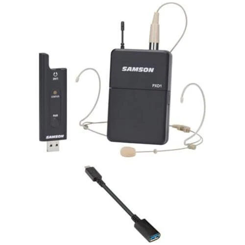 Samson XPD2 Headset USB Digital Wireless System Bundle w/Samson WS5E Qe/Qv Headset Microphone Multi-Color Windscreen 5-Pack and Liquid Audio Polishing Cloth - Image 5