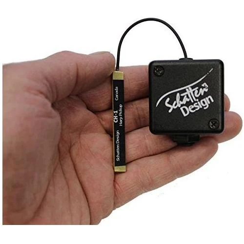 Schatten CH-1 Celtic and Small Harp Passive Pickup with Clip-On Jack - Image 2