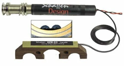 Schatten	HFN-S2 Active VT Under-bridge Selmer/Macaferri Guitar Pickup w/Preamp