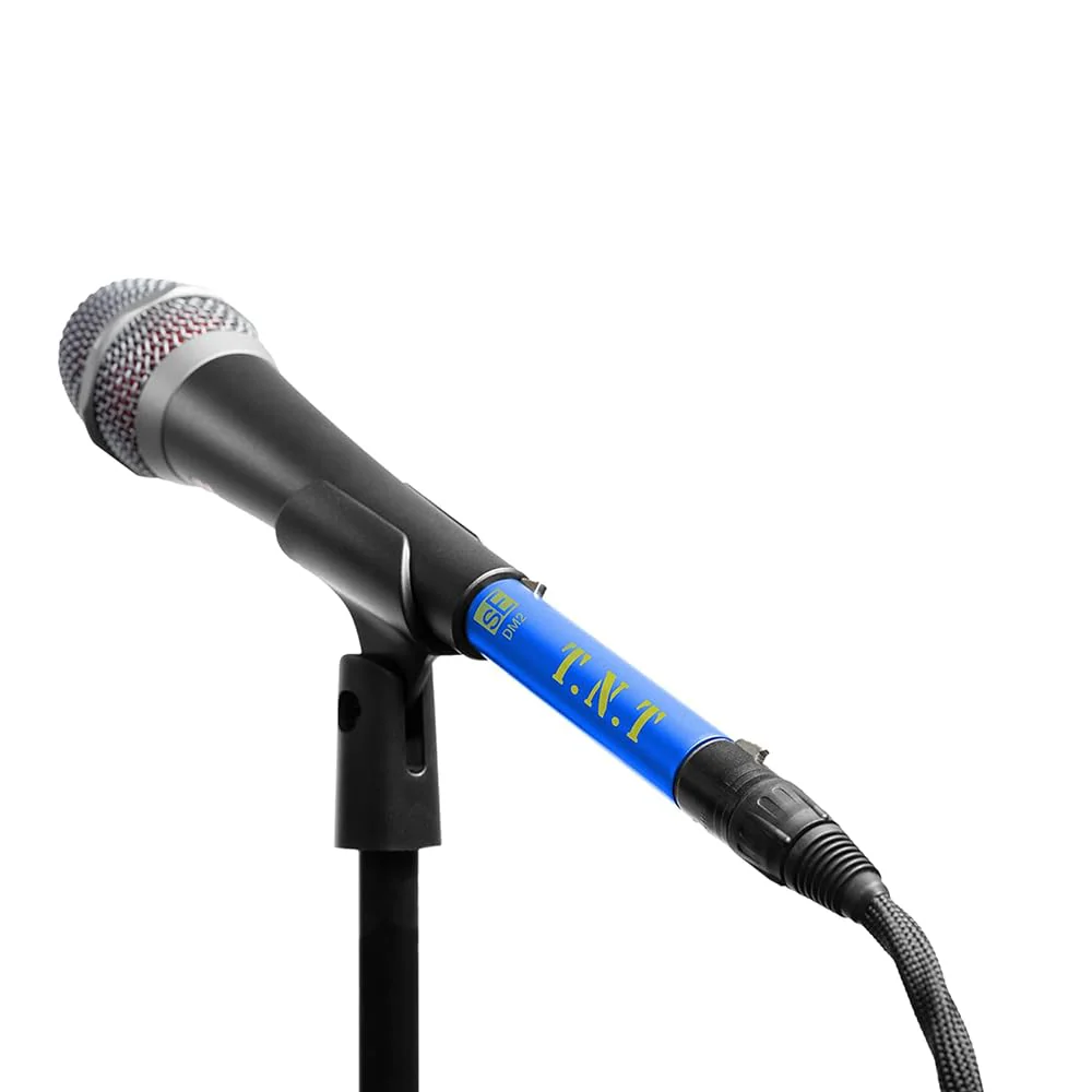 sE Electronics DM2 TNT 1-channel Active Inline Preamp Bundle w/Pig Hog PHM10 8mm Mic Cable and Liquid Audio Polishing Cloth - Image 4