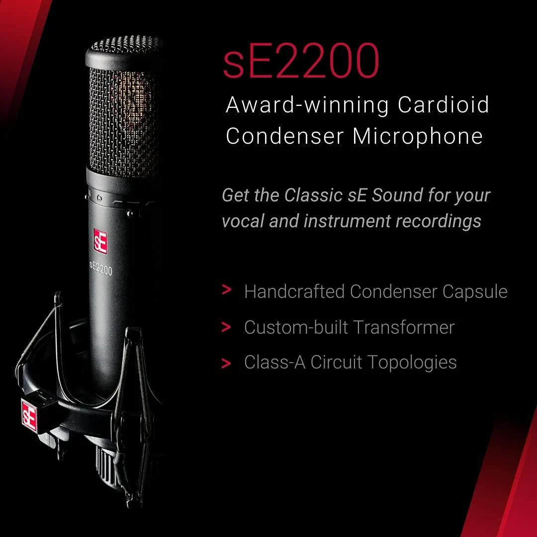 SE Electronics Professional Condenser Microphone Series - Image 12