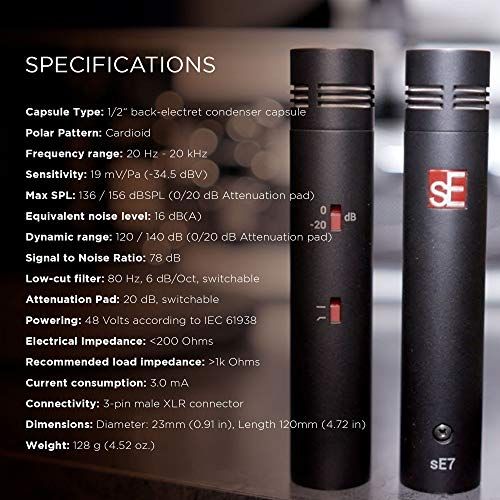 SE ELECTRONICS - Small Diaphram Condenser Microphones - Image 31