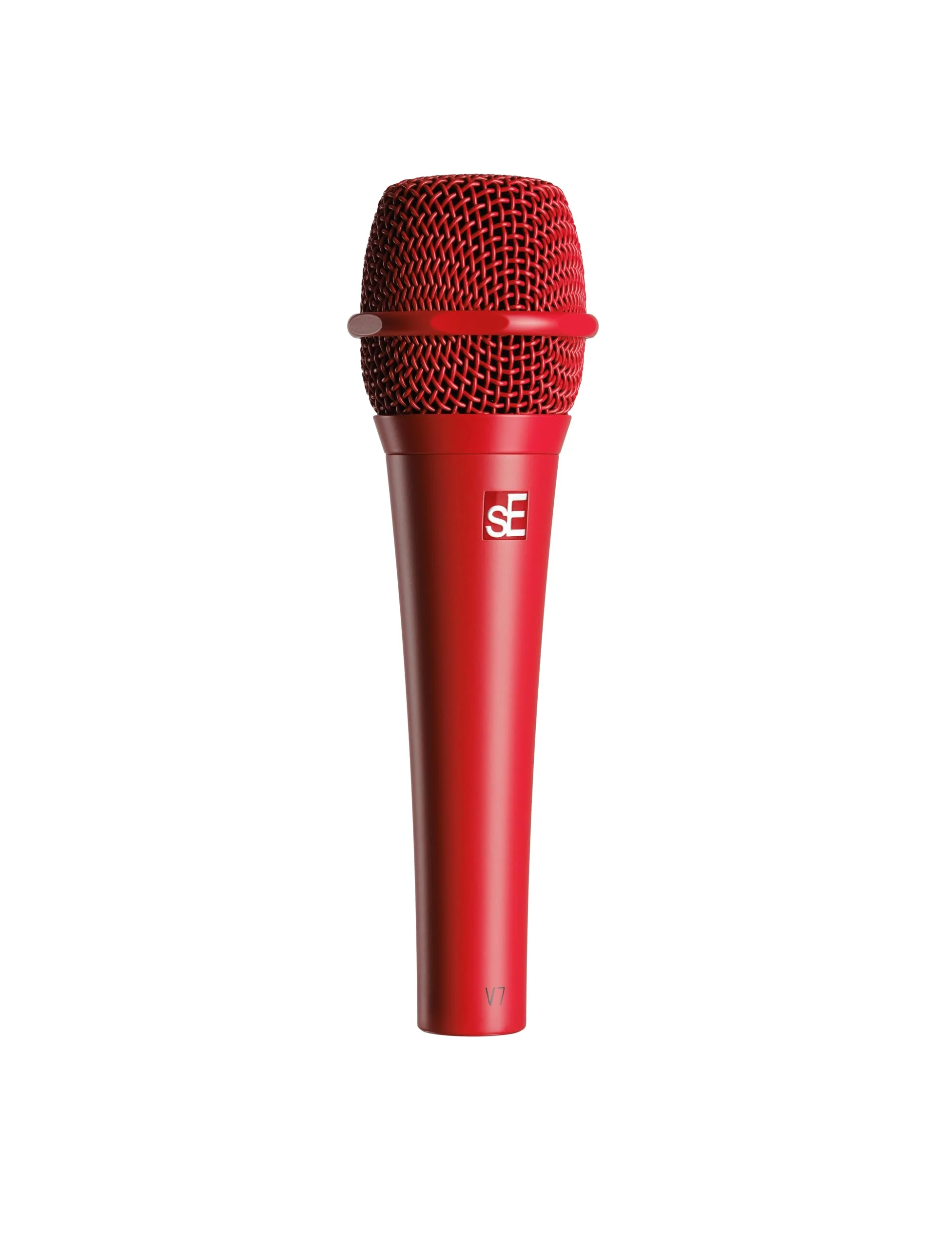 SE Electronics V7-RED Studio Grade Handheld Microphone Supercardioid, Red - Image 2