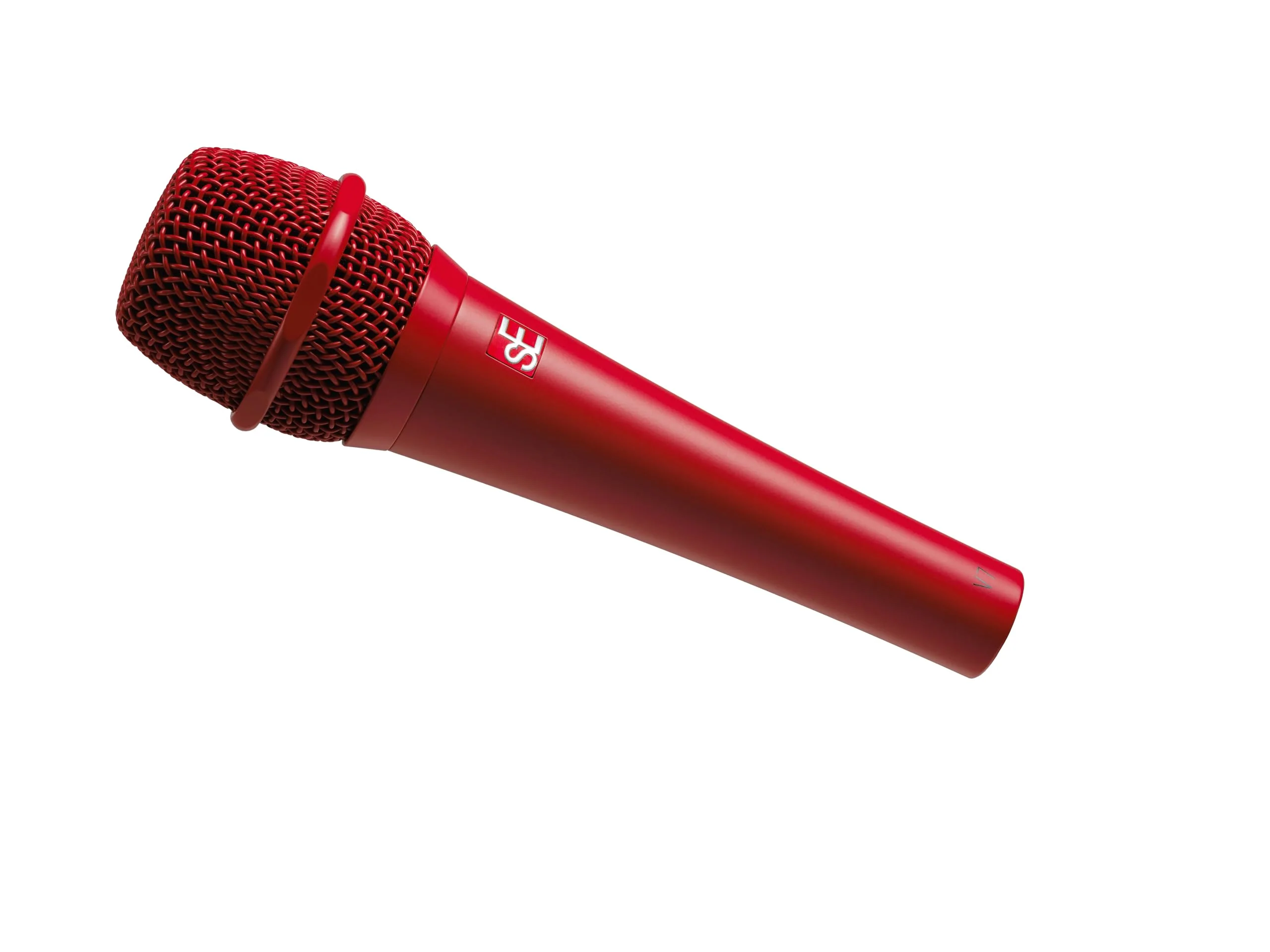 SE Electronics V7-RED Studio Grade Handheld Microphone Supercardioid, Red - Image 3