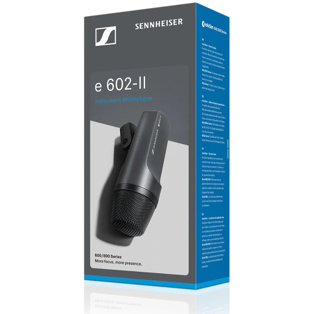 SEN-Sennheiser E 602 II  Evolution Series Dynamic Bass-drum Microphone - Image 2