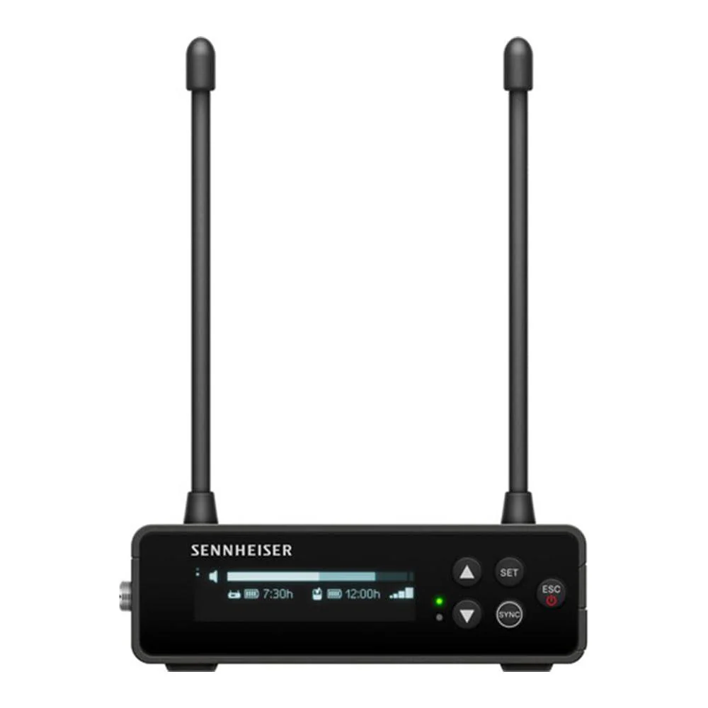 Sennheiser EW-DP ENG Set (Q1-6) Camera-Mount Digital Wireless Microphone System Bundle w/Pig Hog PHM10 8mm Mic Cable, 4-pack Blucoil AA Batteries and Liquid Audio Polishing Cloth - Image 7