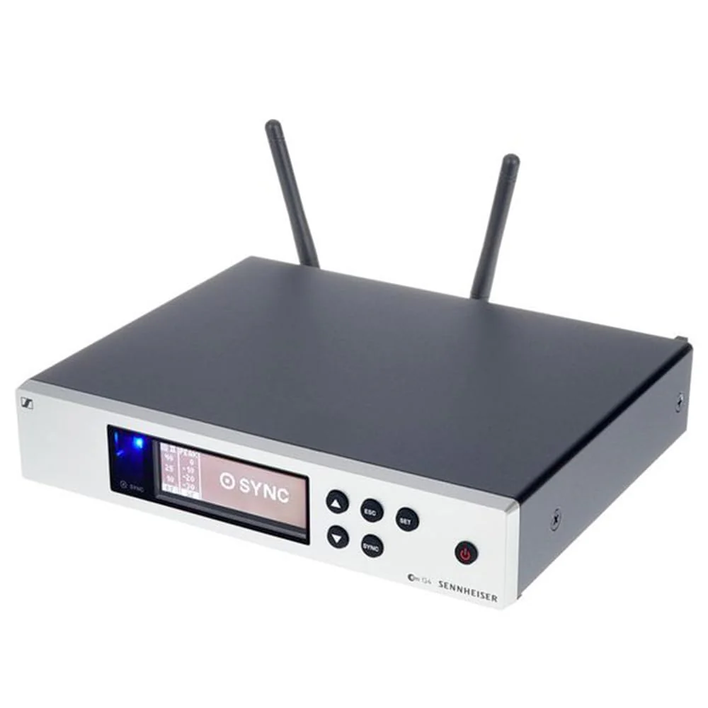 Sennheiser Pro Audio Rackmount True Diversity Receiver (509654) Bundle with 10ft Pig Hog XLR Microphone Cable, 4 AA Batteries & Polishing Cloth – Reliable Wireless Performance - Image 6