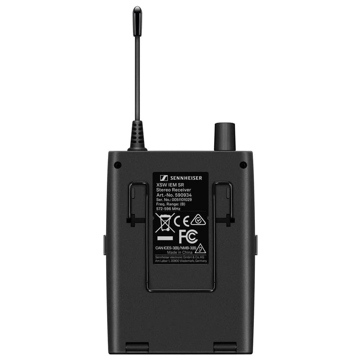 XSW IEM EK (A) - Replacement beltpack for XSW IEM System - Image 2