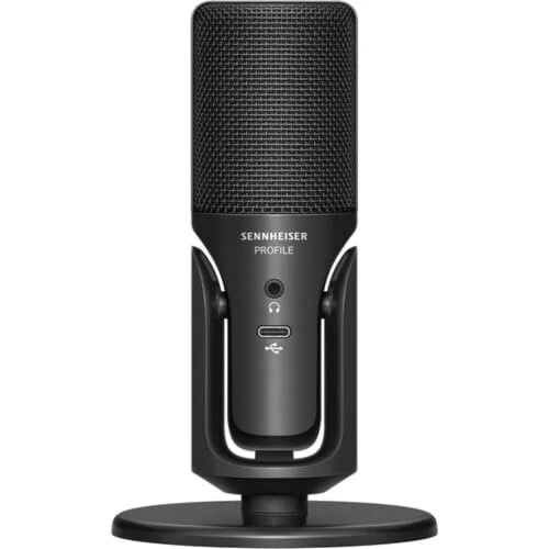 Sennheiser Professional Profile - USB Cardioid Condenser Microphone & Table Stand, 1.2 m USB-C Cable - Mute Button, Built-in Headphone Jack, Gain, Mix & Volume Control, for PC & Mac - Image 2