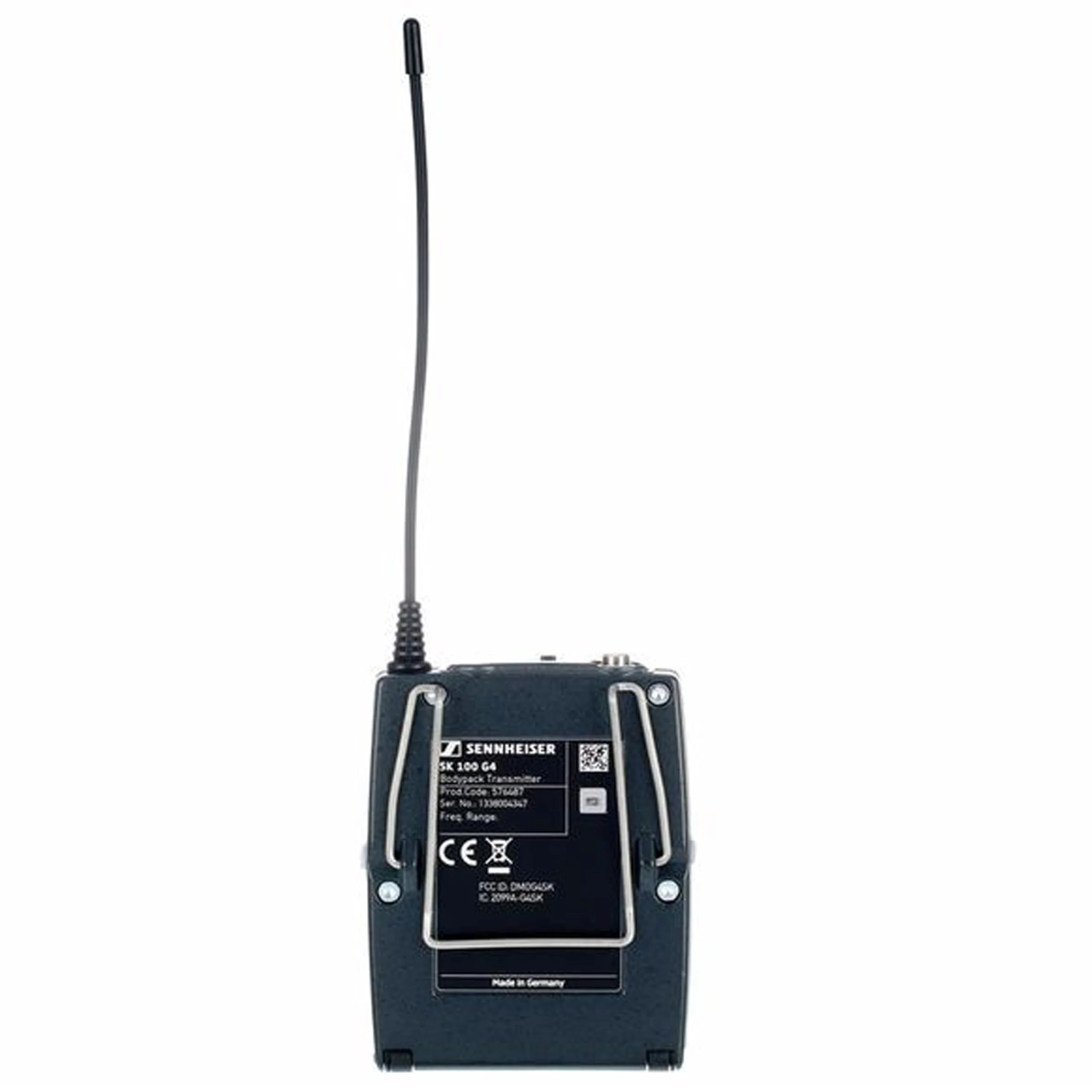 Sennheiser SK 100 G4-G Wireless Bodypack Transmitter with Blucoil AA Batteries (4-Pack) and Liquid Audio Polishing Cloth Bundle - Image 4