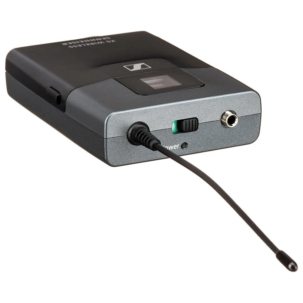 Sennheiser SK XSW Wireless Bodypack Transmitter – A Range Bundle with 4X Blucoil AA Batteries & Polishing Cloth – Rugged Design, Secure Transmission, and Extended Battery Life, (SK-XSW-A),Black - Image 6