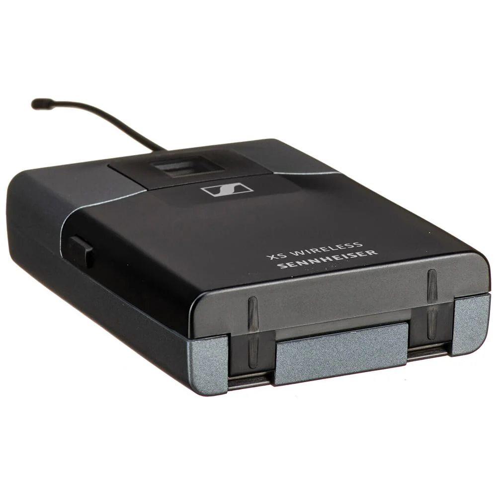 Sennheiser SK XSW Wireless Bodypack Transmitter – A Range Bundle with 4X Blucoil AA Batteries & Polishing Cloth – Rugged Design, Secure Transmission, and Extended Battery Life, (SK-XSW-A),Black - Image 7