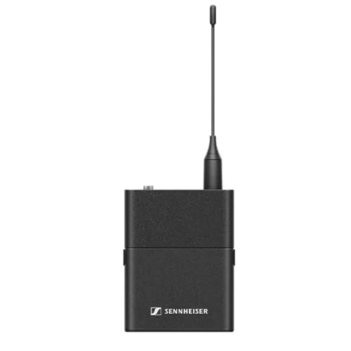 SENNHEISER Wireless Microphone System Bundle with 10ft Pig Hog Mic Cable, 4 AA Batteries & Polishing Cloth – SK Wireless Bodypack Base System, Q1-6 (470-526 MHz), 508740 - Image 12