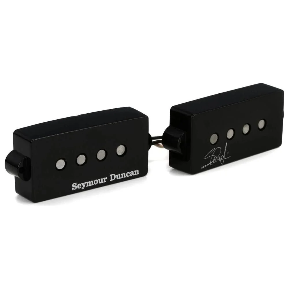 Seymour Duncan 11402-13 Signature Steve Harris Medium Output P-Bass Pickup Bundle w/ 12x Fender Guitar Picks and Liquid Audio Polishing Cloth - Image 3
