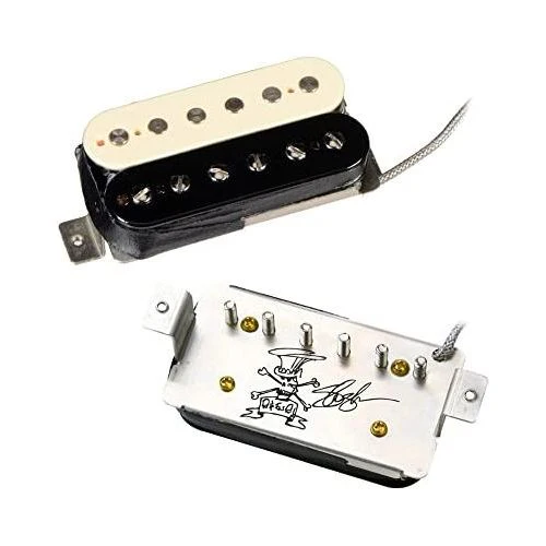 Seymour Duncan APH-2s Alnico II Pro Slash Set Humbucker Pickups Bundle Zebra/Reverse Zebra, w/ 12 Guitar Picks and Liquid Audio Polishing Cloth - 11104-08-ZRZ - Image 3