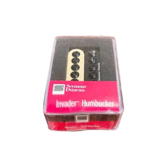 Seymour Duncan SH-8b Invader Reverse Zebra Pickup Bundle w/ 12x Picks and Liquid Audio Polishing Cloth - Reverse Zebra Color with Warm Tones, Smooth Harmonics 11102-31-RZ - Image 3