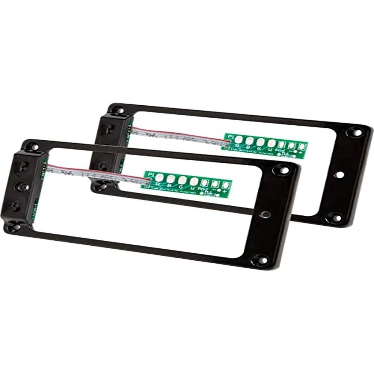 Seymour Duncan 11806-02-B TS-1s Triple Shot Flat Pickup Mounting Ring Set Black - Image 2