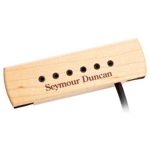 Seymour Duncan Woody XL Acoustic Guitar Soundhole Pickup Maple Color Bundle with 12x Guitar Picks and Liquid Audio Polishing Cloth - Image 3