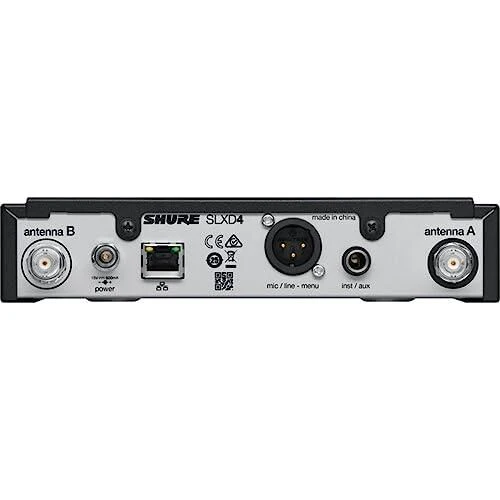 Shure SLXD14 Combo Wireless System with Bodypack and WA305 Instrument Cable for Guitar/Bass - Image 5