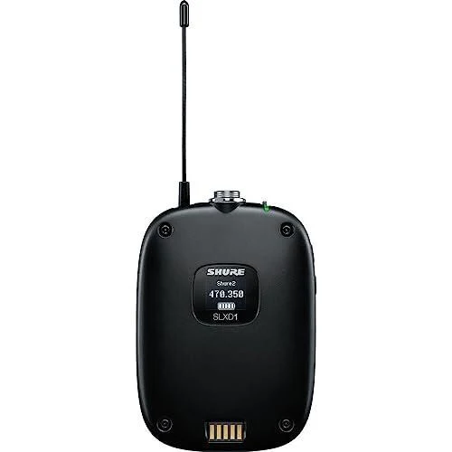 Shure SLXD14 Combo Wireless System with Bodypack and WA305 Instrument Cable for Guitar/Bass - Image 6