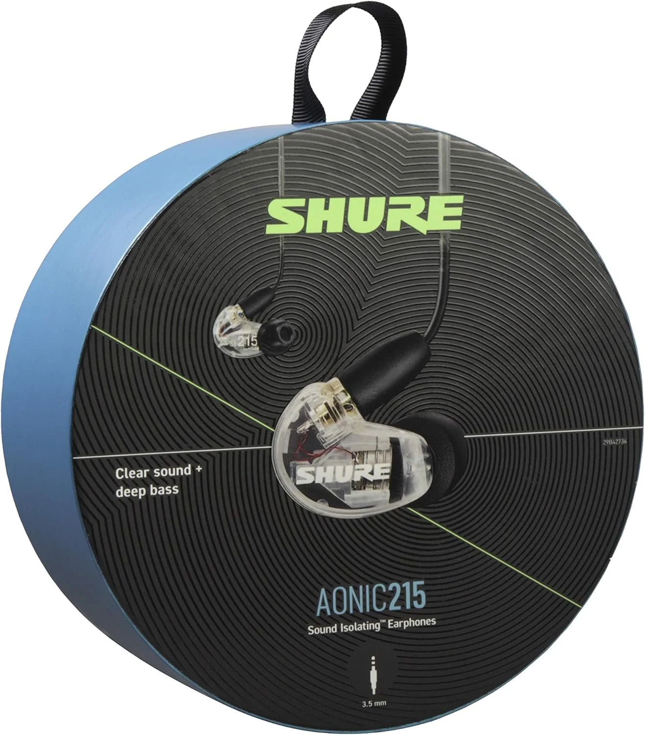 Shure AONIC 215 Wired Earbuds – Sound-Isolating In-Ear, Detachable Cable, Compatible with Apple & Android - Image 9