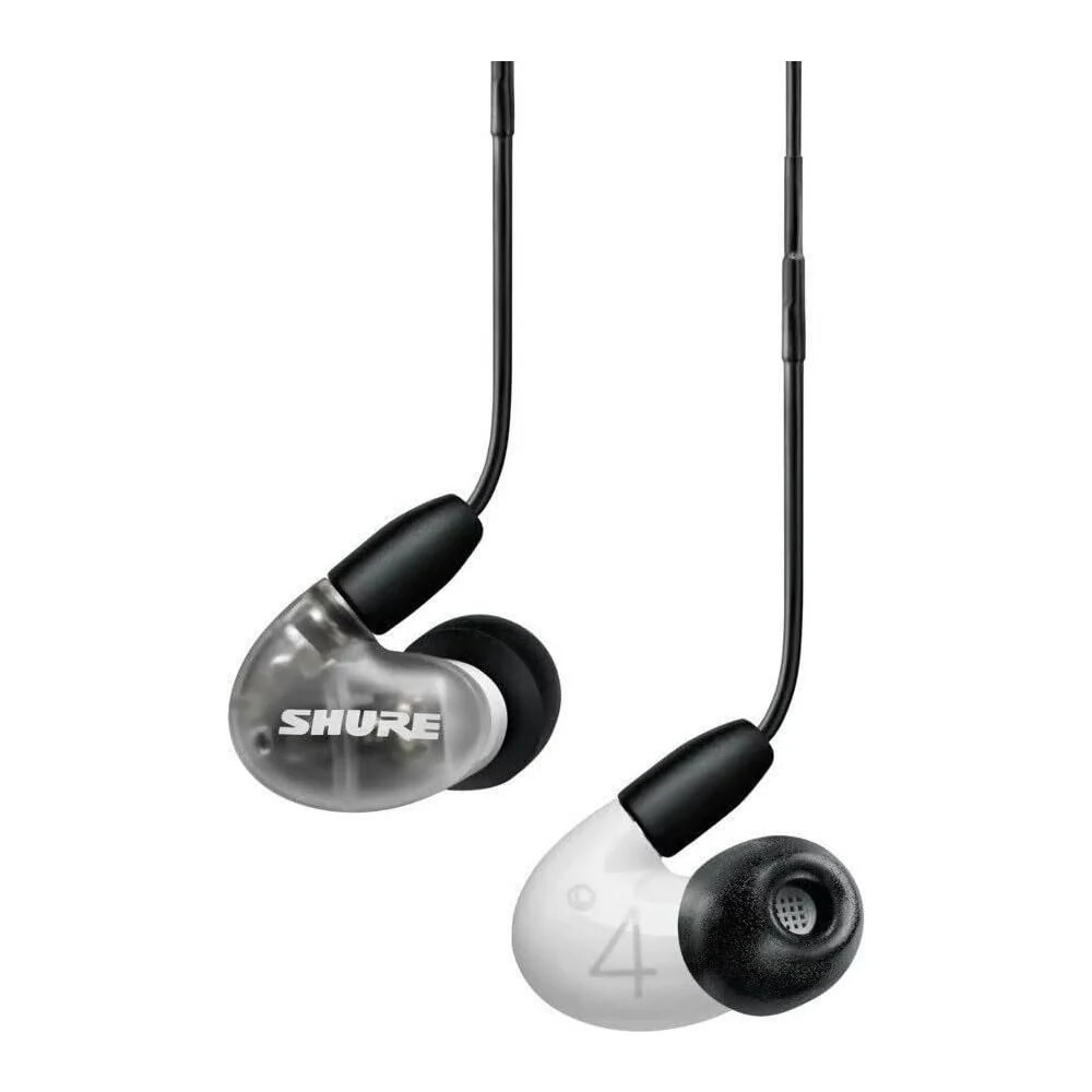 Shure AONIC 4 Wired Sound Isolating Earbuds, Detailed Sound, Dual-Driver Hybrid, Secure in-Ear Fit, Detachable Cable, Durable Quality, Compatible with Apple & Android Devices - Black - Image 4