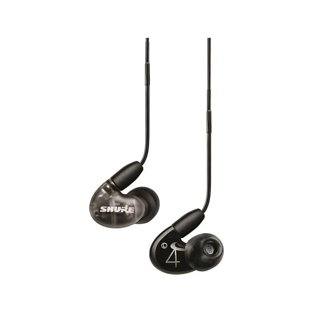 Shure AONIC 4 Wired Sound Isolating Earbuds, Detailed Sound, Dual-Driver Hybrid, Secure in-Ear Fit, Detachable Cable, Durable Quality, Compatible with Apple & Android Devices - Black - Image 5