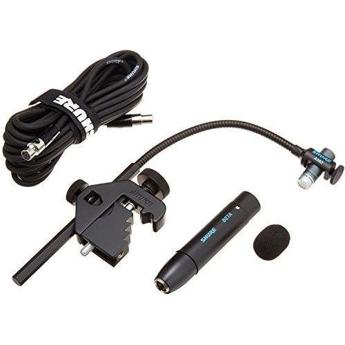 Shure BETA 98AD/C Drum Microphone - Miniature Cardioid Condenser Mic with RPM626 in-Line Preamplifier, A98D Drum Mount for Secure Placement and C98D 15' Cable - Ideal for Snares, Toms and Percussion - Image 2
