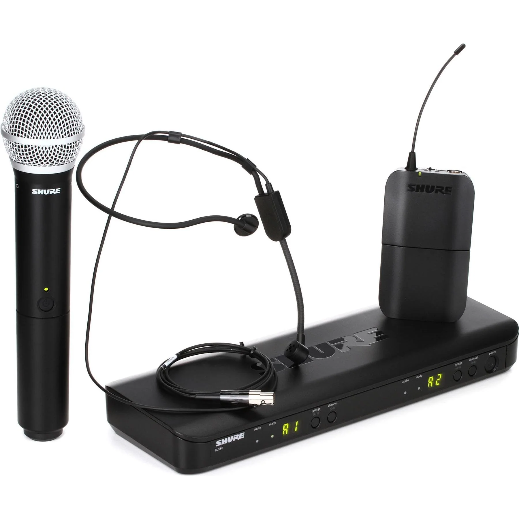 Shure BLX1288/P31 Wireless Combo System with with BLX88 Dual Channel Receiver - Image 12