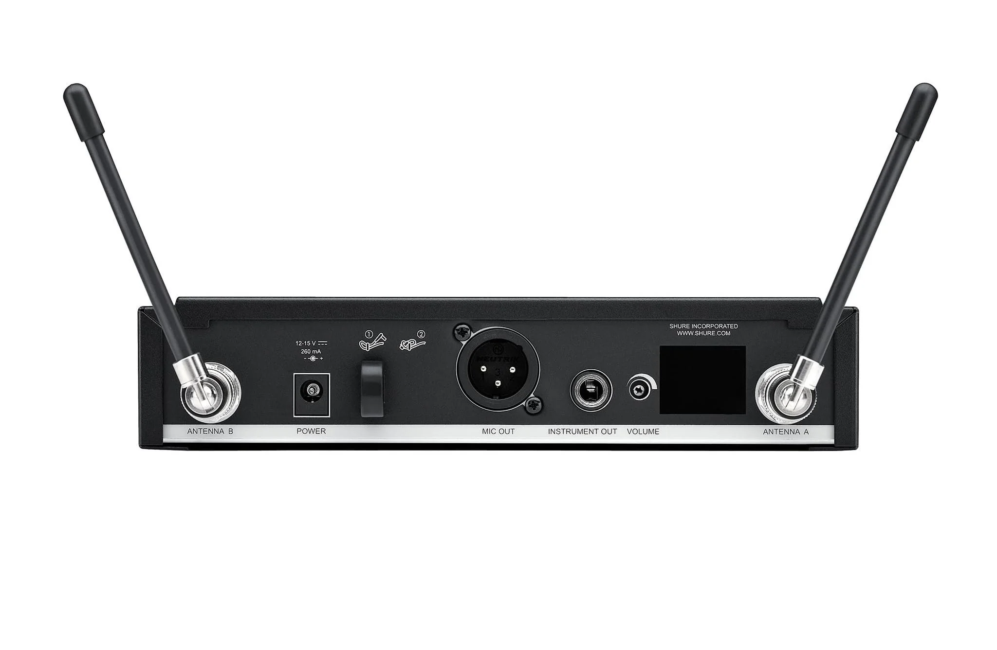 Shure BLX24R/B58 Wireless Microphone System - 14-Hour Battery Life, 300 ft Range, UHF | BETA 58A Handheld Vocal Mic, Single Channel Rack Mount Receiver | H10 Band (BLX24R/B58-H10) - Image 5