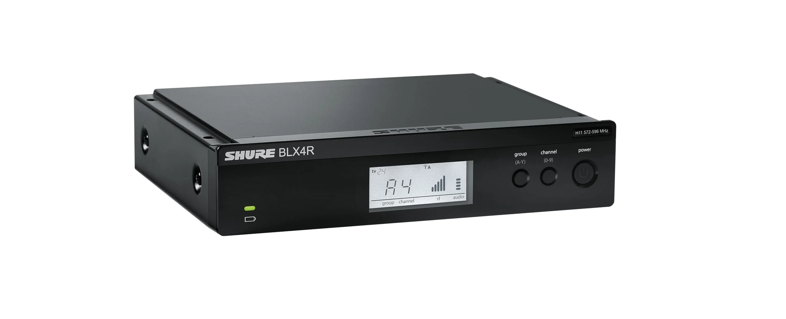 Shure BLX24R/B58 Wireless Microphone System - 14-Hour Battery Life, 300 ft Range, UHF | BETA 58A Handheld Vocal Mic, Single Channel Rack Mount Receiver | H10 Band (BLX24R/B58-H10) - Image 6