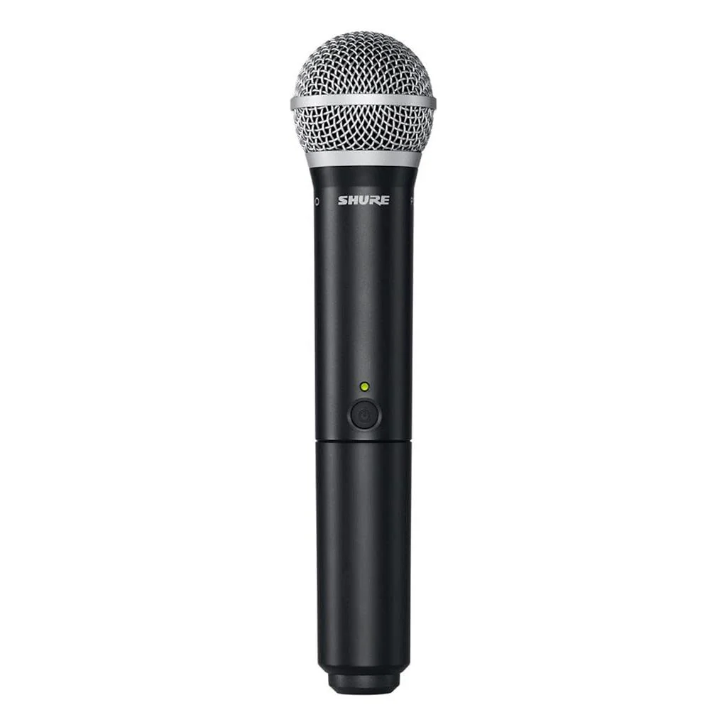 Shure BLX288/PG58 UHF Wireless Microphone System - Perfect for Church, Karaoke, Vocals - 14-Hour Battery Life, 300 ft Range | Includes (2) PG58 Handheld Vocal Mics, Dual Channel Receiver | H10 Band - Image 11