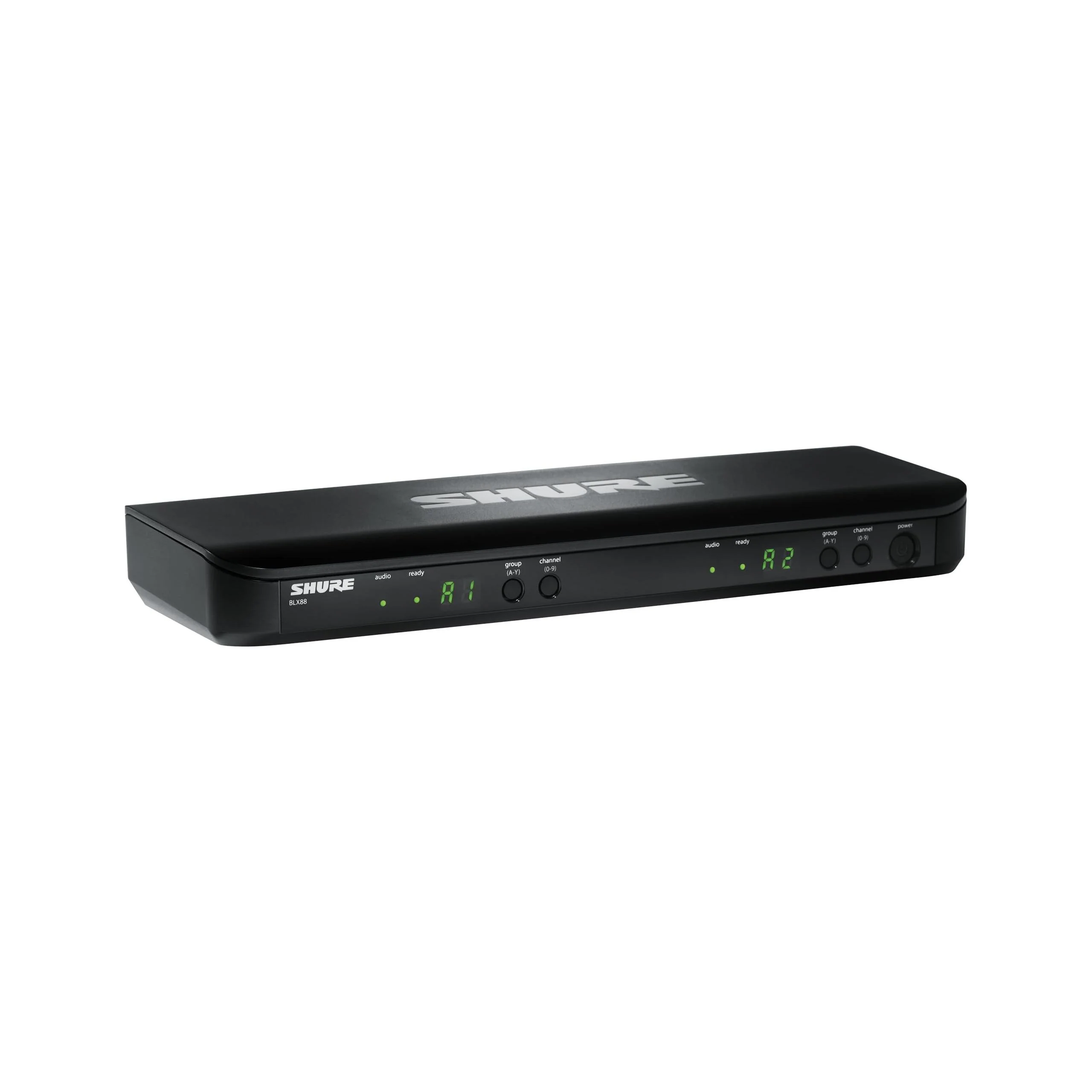 Shure BLX288/PG58 UHF Wireless Microphone System - Perfect for Church, Karaoke, Vocals - 14-Hour Battery Life, 300 ft Range | Includes (2) PG58 Handheld Vocal Mics, Dual Channel Receiver | H10 Band - Image 8