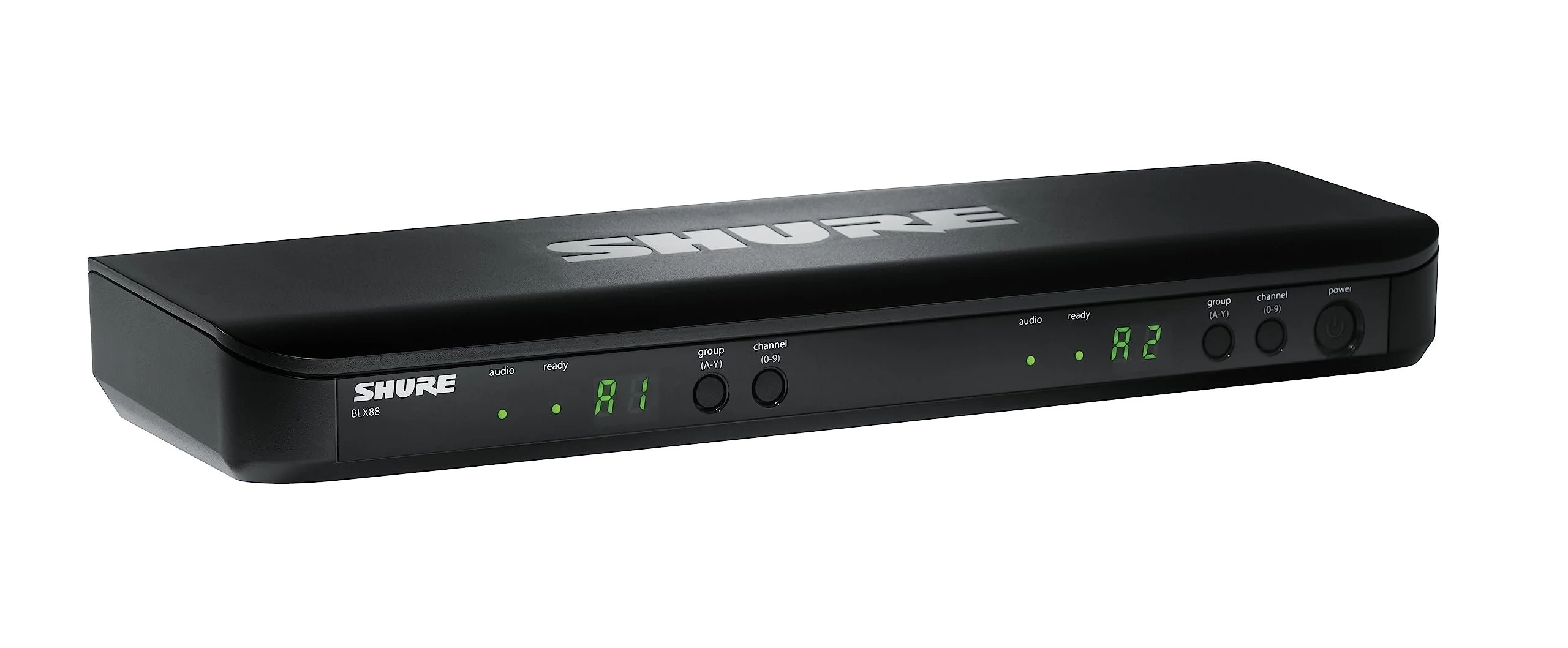 Shure BLX88 Dual Channel Receiver - for use with BLX Wireless Systems, Transmitters Sold Separately | H10 Band (BLX88=-H10) - Image 3