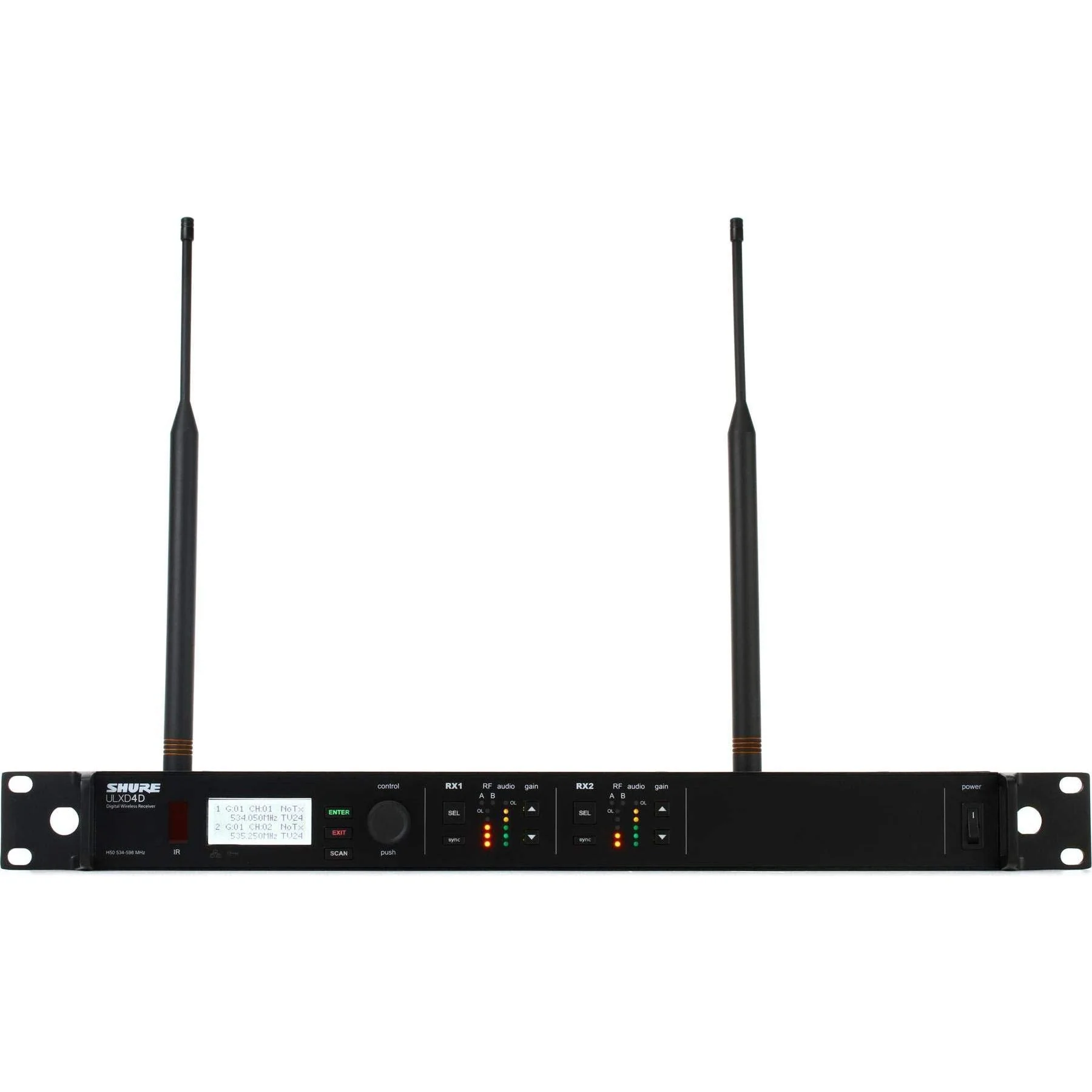 Shure Dual-Channel Digital Wireless Receiver - Image 2