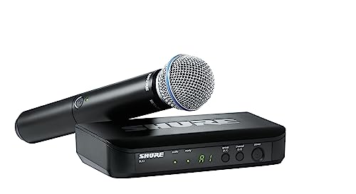 Shure BLX24R/B58 Handheld Wireless System with BETA58A Vocal Microphone, Rack Mount, H9 - Image 2