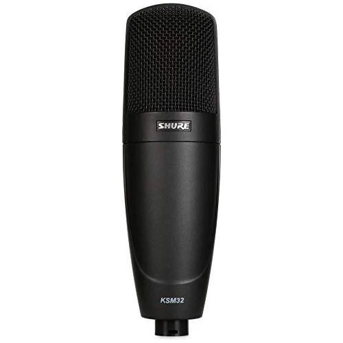 Shure KSM32/CG Embossed Single-Diaphragm Cardioid Condenser Stage Microphone, Charcoal Grey - Image 2