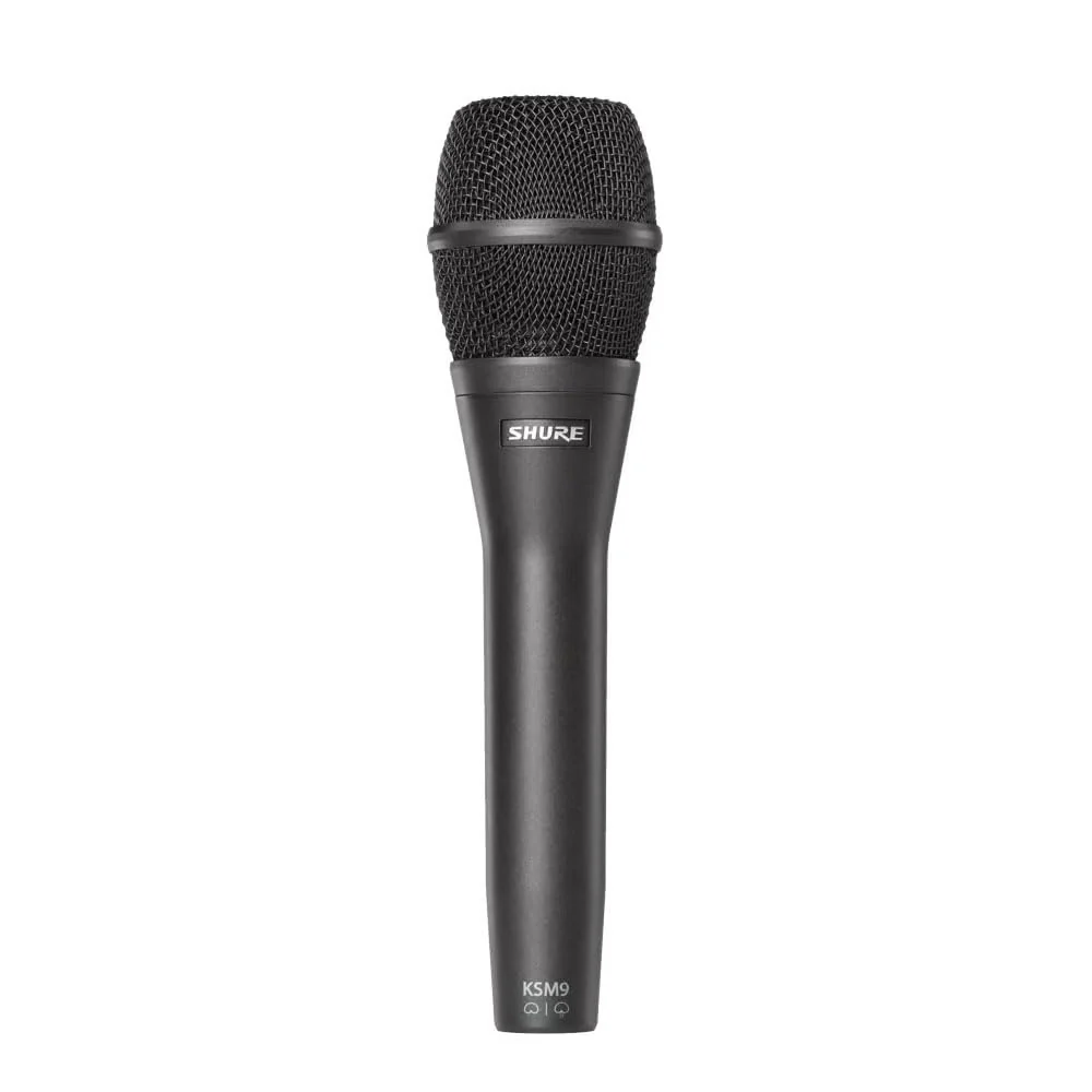 Shure KSM9HS Dual-Diaphragm Condenser Handheld Vocal Microphone, Black - Image 2