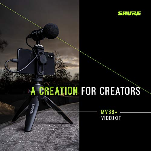 Shure MoveMic 88+ Wireless Microphone - Professional Audio Recorder for Film/Field Recording Interviews, Stereo Mic 4 Polar Patterns | Compatible with iOS/Android via Motiv App (MV88+W-Z7) - Image 3