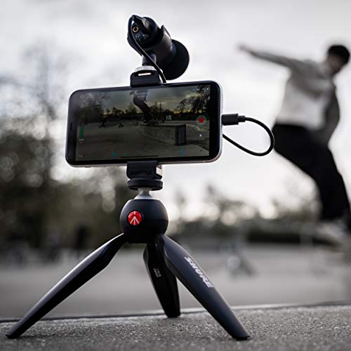 Shure MoveMic 88+ Wireless Microphone - Professional Audio Recorder for Film/Field Recording Interviews, Stereo Mic 4 Polar Patterns | Compatible with iOS/Android via Motiv App (MV88+W-Z7) - Image 8