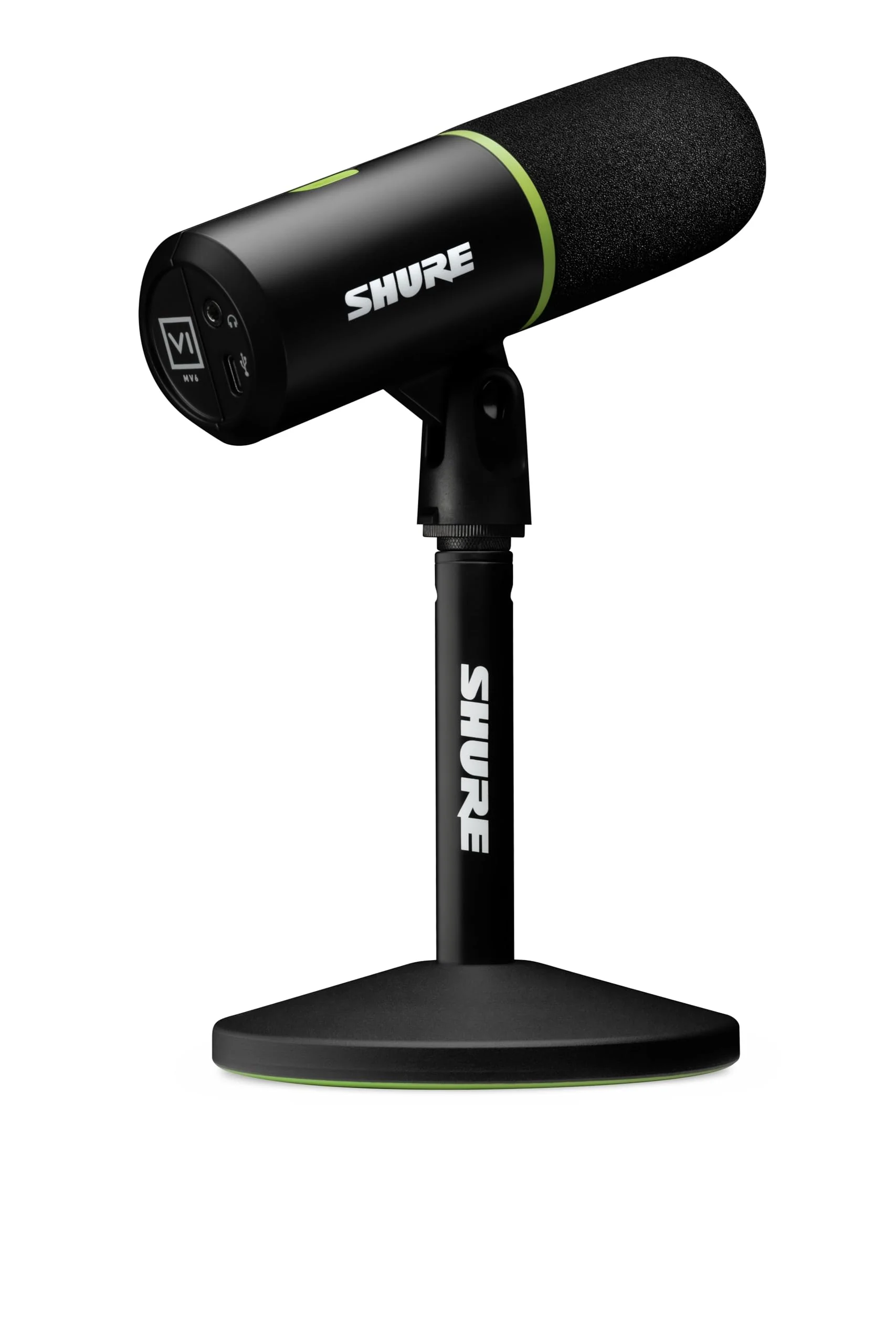 Shure MV6 Gaming Microphone, Dynamic USB PC Mic for Video Games & Streaming - Desktop Stand, Background Noise Cancellation, Tap-to-Mute & 3.5mm Output for Real-Time Headphone Monitoring - Image 7