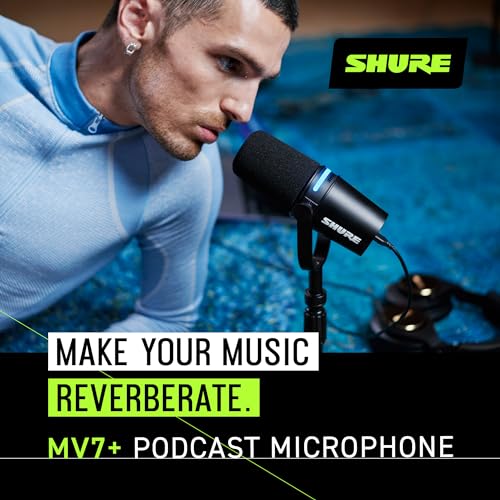 Shure MV7+ Podcast Microphone with Stand. Enhanced Audio - Image 5