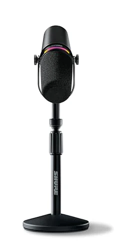 Shure MV7+ Podcast Microphone with Stand. Enhanced Audio - Image 9