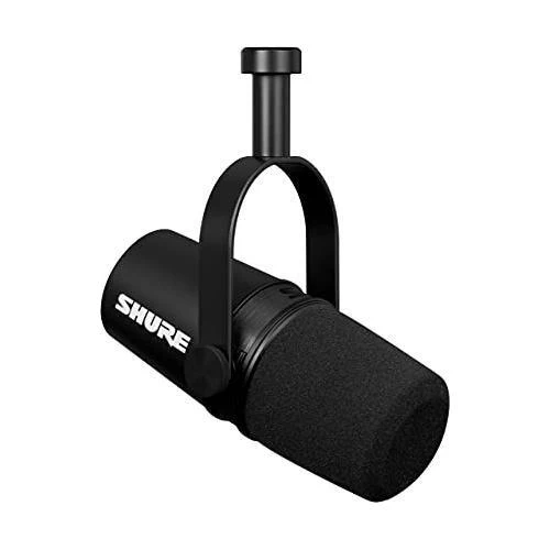 Shure MV7X XLR Podcast Microphone - Pro Quality Dynamic Mic for Podcasting & Vocal Recording, Voice-Isolating Technology, All Metal Construction, Mic Stand Compatible, Optimized Frequency - Black - Image 10